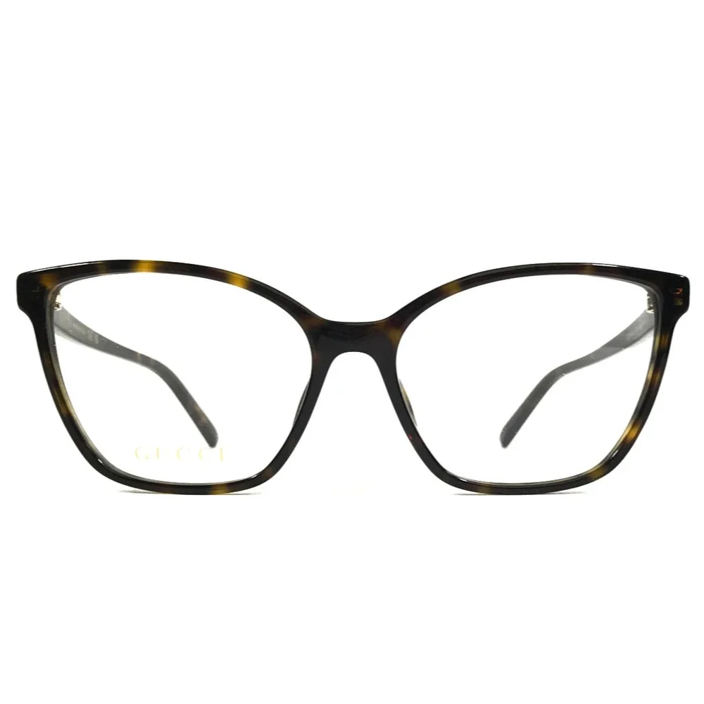 Gucci Eyeglasses Frames GG1995O 006 Tortoise Brown Butterfly Full Rim 56-16-145